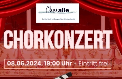 08.06.2024  Chorkonzert von ChorALLE um 19:00 Uhr