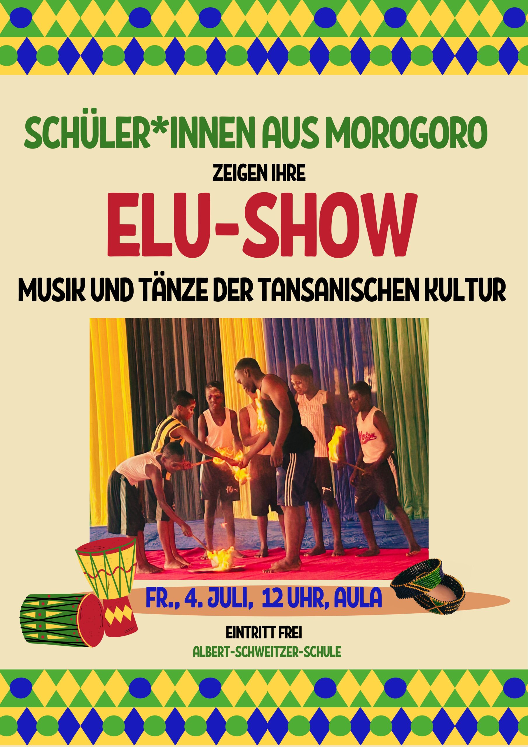 04.07.2025  Die ELU-School aus Tansania zu Besuch